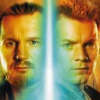 senmut: Obi and Qui on either side of a saber (Star Wars: Jedi OTP 2)