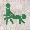 the_shoshanna: stick figures walking wheelbarrow-style. Or having buttsecks. (buttsecks)