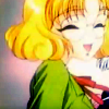 monster_san: Brightly smiling over shoulder (insert image song lyrics here)