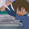 encourageous: (interpretive dance)