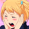 Yachi Hitoka: embarrassed