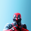 glittertine: Deadpool, mock-surprised. icon by dianaprinnce.tumblr (deadpool - eep - by dianaprinnce)