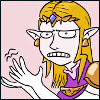 stealth_noodle: Zelda with an expression of absolute exasperation. (outdone with this)