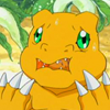 encourageous: (zz- agumon stuffed)