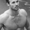 nofortunateone: (Black and White No Shirt)