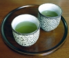 kindkit: Two cups of green tea. (Fandomless: Green tea)