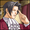 truthsnomiracle: Edgeworth taps his temple, then grins victoriously. (Of this I am certain)