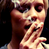 ghanimaa: Kara smoking. (kara smoking)