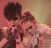 wynkat: (Adam and Tommy pink boa GNT)
