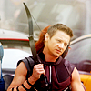 musesfool: Jeremy Renner as Hawkeye (avengers) (my aim is true)