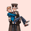 littledust: Jack carrying Bitty bridal style. ([cp!] i got my angel now)