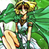 monster_san: Sitting pretty in Cephiran clothes (Cephiran garb)