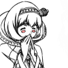 oneill: Gensou Suikoden Tierkreis - Manaril blushes happily (I'm very happy you think so.)