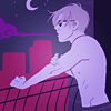 parodeity: reiburger @ tumblr (SHIRTLESS 🎧 at night)