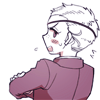 impheired: it's not like you're wearing pants either. (blush ♚ i don't see why you're so upset.)