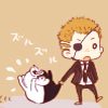 impheired: how minding your own business literally costs you nothing? no tax. no shipping and handling. absolutely free. incredible (monokuma ♚ isn’t it amazing)