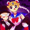 impheired: in front of the mirror trying to reenact the sailor moon theme song. (peko ♚ you spent an hour)
