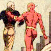 pyrogue: (fast friends)