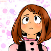 usedgravity: From chikyu21.tumblr.com (Ambiguously Uraraka)