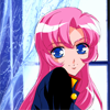 andtherevolution: Utena smiling towards the reader (c:)