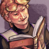 evantuality: book (intense stare sideways)