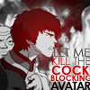 ocelotish: Zuko from Avatar being restrained by his uncle, text says "Let me kill the cock clocking Avatar" From the Season 2 final (Zuko - Kill the Cock Blocking Avatar)