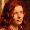 bookblather: A picture of Rachel Hurd-Wood with red, curly hair. (in the heart: summer)