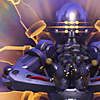 orbislife: screenshot of Zenyatta's Transcendence highlight intro (Gaze into the iris)