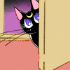 lunarguardian: (Peeking around doors)