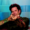 jer: Evel Dick Donato from Big Brother pantomiming firing a shotgun (animated) (Evel Dick)