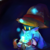kryptoncat: FFIX's Vivi is reading a book; magic is coming off of it. (THIS LOOKS INTERESTING)