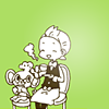 cilantro: (tea time is always a good time)