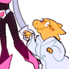 sciencelizard: (« [Mettaton] hand holding w a cute robot)