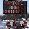 defenestrated: The best hacked sign ever (Hoshit raptor GET BACK IN THE CAR.)
