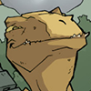 so_many_crystals: Dr Dinosaur looking smug and/or enchanted with himself (a wonderful awful idea)