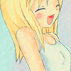 redigere: (laugh her heart out)