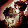 lightbulbvampire: kanaya and karkat (Hush My Child)