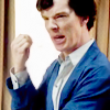 howdull: (angry] gesticulate)