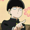 shigeo: (His hair is neat...)
