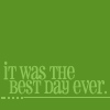 cal: (Best day ever)