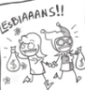 badgerbag: (lesbiaaaans!)