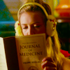 earmuffing: (reading)