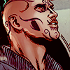 arsiento: comic art; pretend the tattoos are correct (he's found god or something)