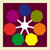 accozzaglia: (colourful little heptagonal star)