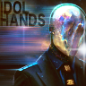 theidolhands: silver, featureless mask (IH - space)