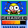 garote: (bee guy chance meter)