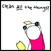 platypus: (clean all the things?)