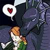 shrikeseams: (Temeraire & Laurence like to read (By Pe)