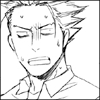 takethat: Phoenix sweating and frowning. (irritated)