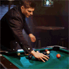 meus_venator: (Dean racking pool balls with forearms)